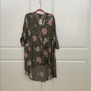 Torrid high low tunic